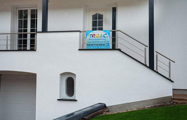 Peinture façade maison Saint-Avold