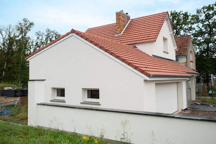 Peinture façade maison Saint-Avold