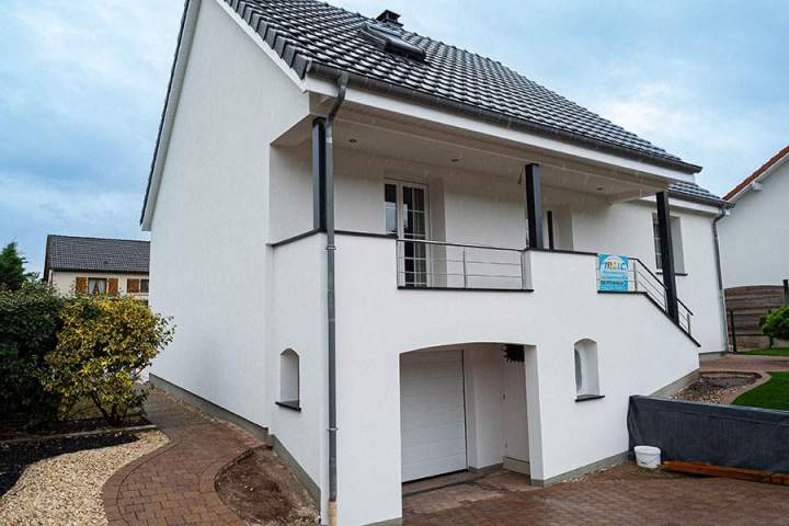 Réfection peinture façade Saint-Avold