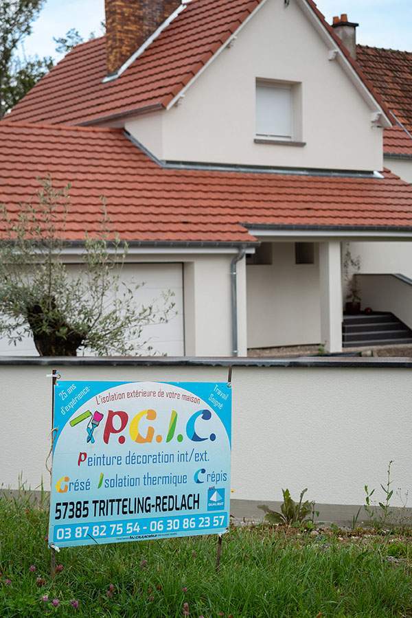 Travaux de peinture façade Saint-Avold